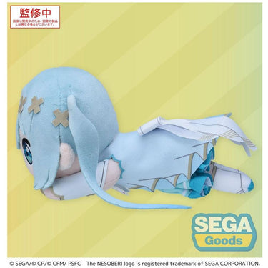 COLORFUL STAGE! The Movie: A Miku Who Can't Sing Nesoberi Lay - Down Plush Figure Hatsune Miku Unshuttered Sekai 16 cm - The Happy Toy Store